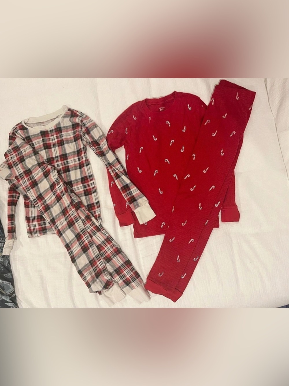 2 sets of kid’s holiday pajamas